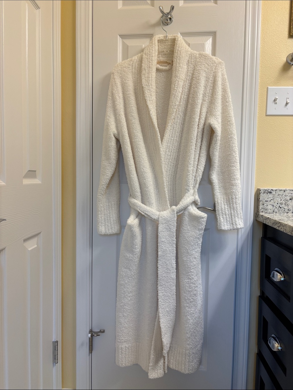 Soft Surroundings Orabella Women's Knit Plush Fleece Robe, Size L